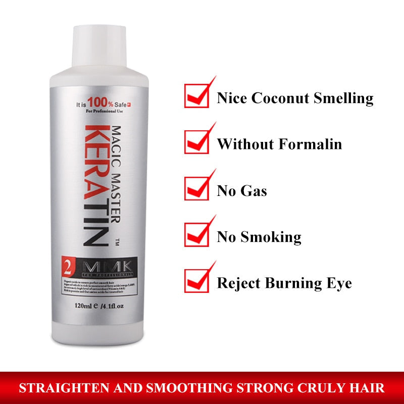 MMK Keratin Coconut Treatment Set for Curly Hair