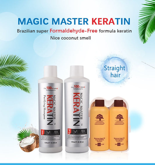 MMK Keratin Coconut Treatment Set for Curly Hair