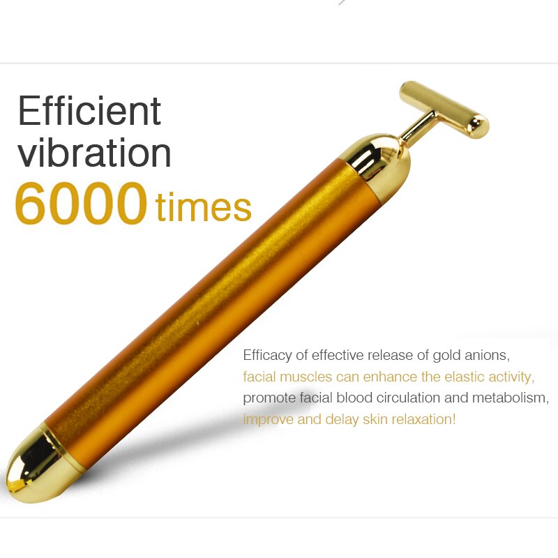 24K Golden Energy Face Massager: Japan Technology