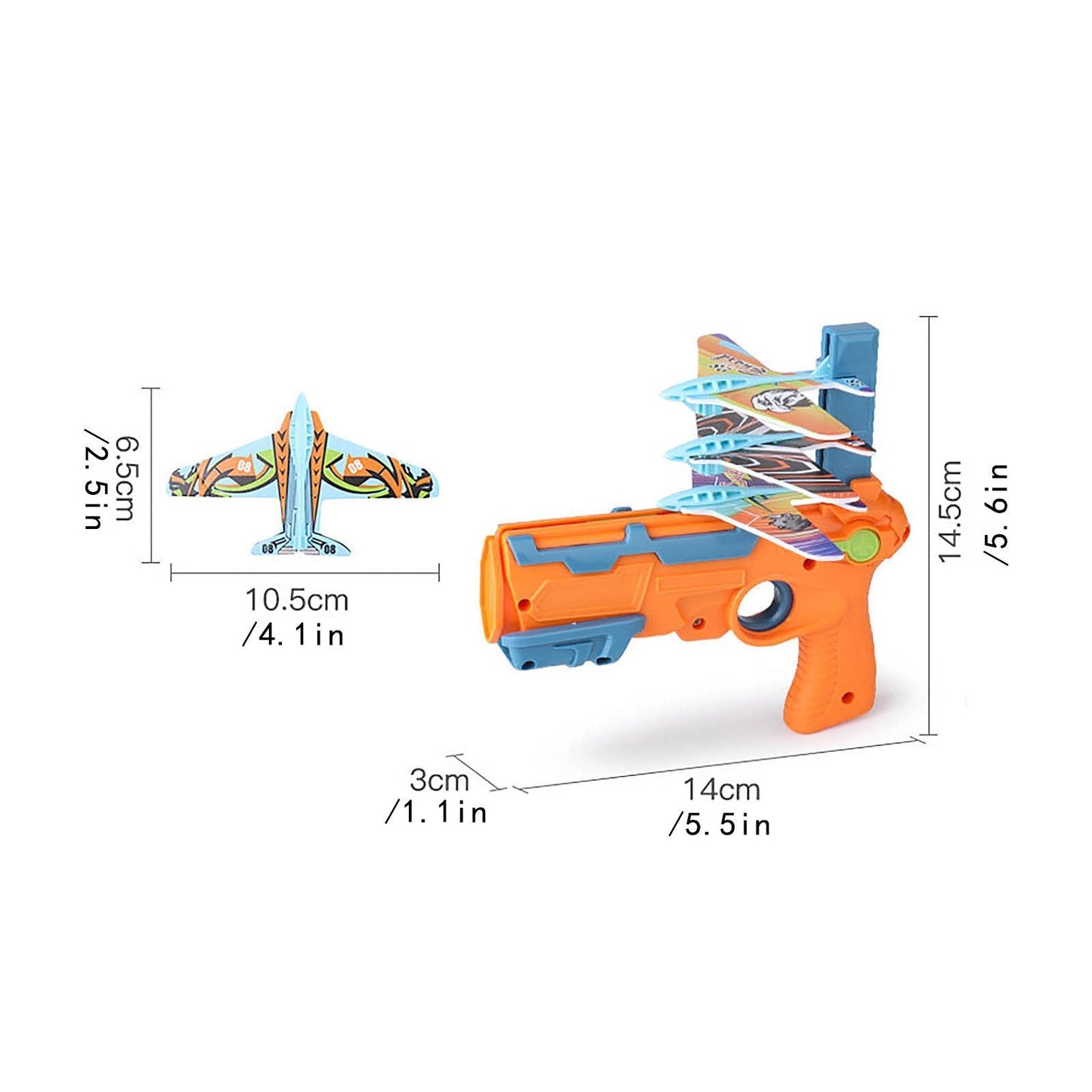 Airplane Launcher Bubble Catapult  Gun Shooting Game