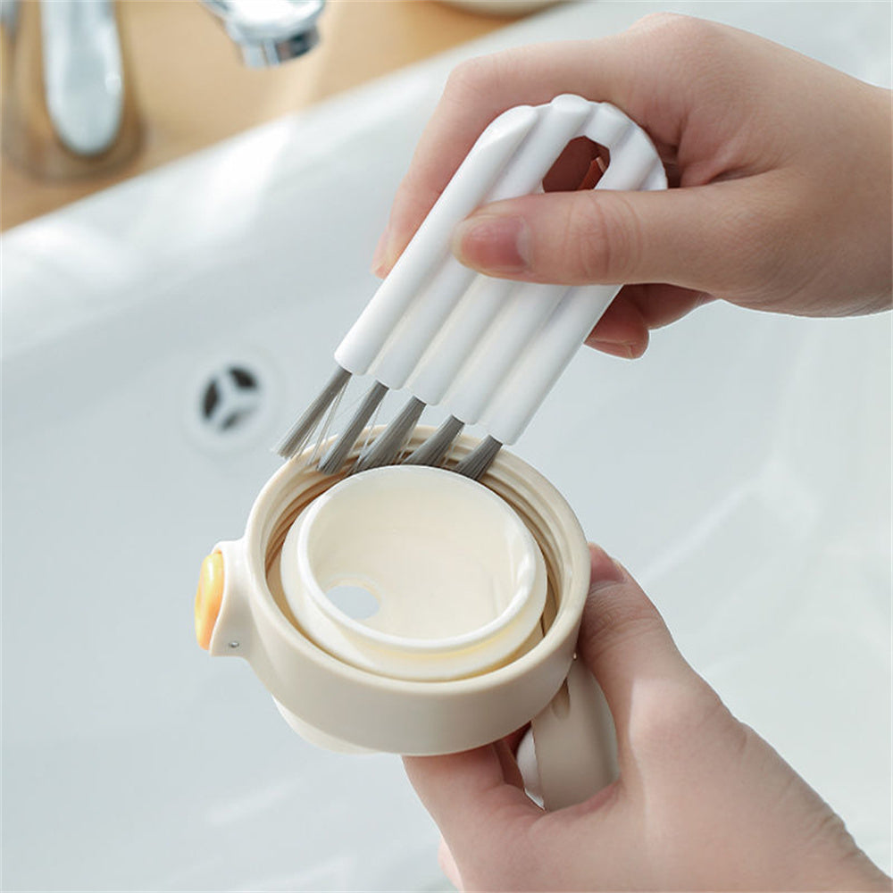 Multifunctional Flexible Gap Brush Cup Cover Groove Nipple Bottle Gap Brush