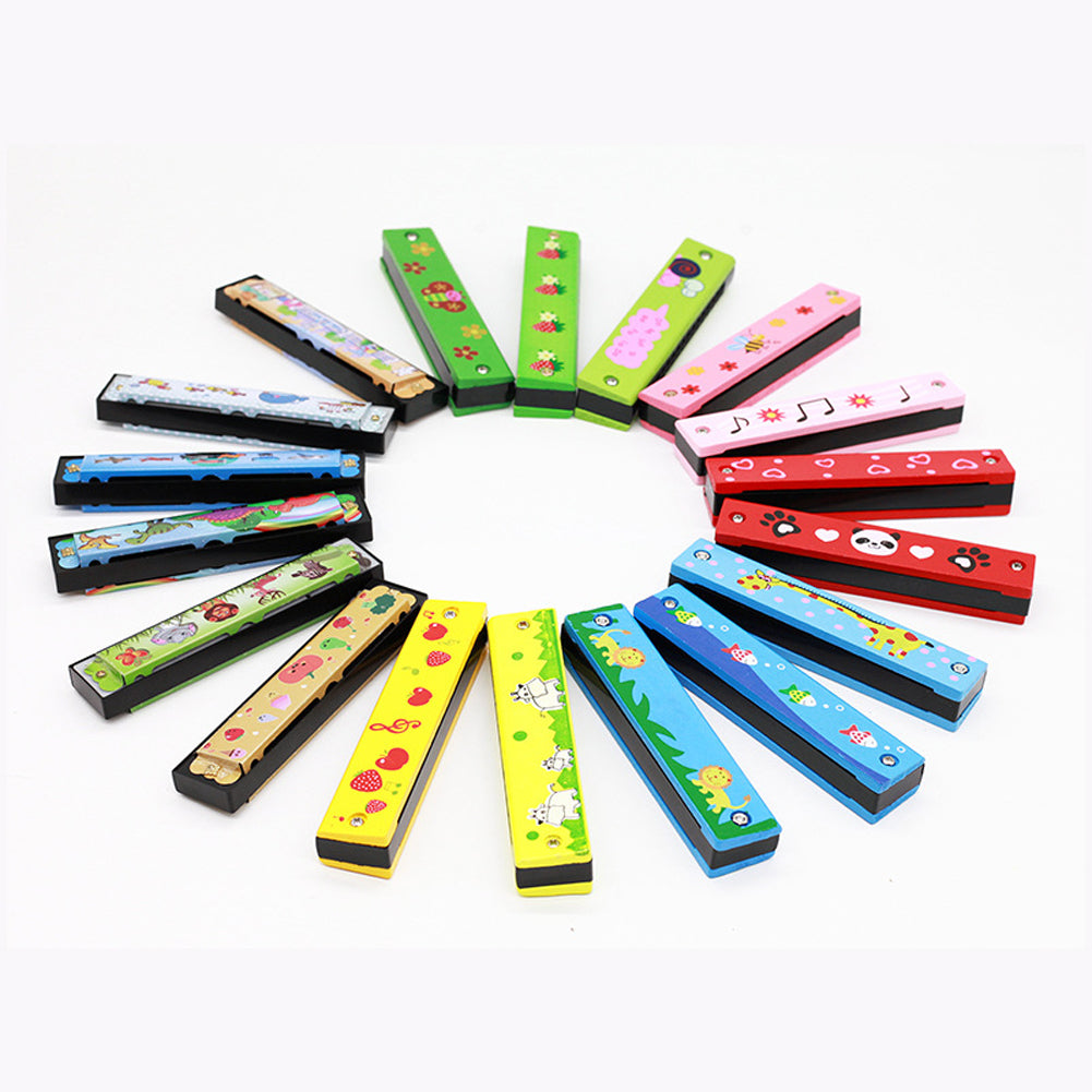 Cartoon Harmonica - Educational and Fun Musical Toy for Kids