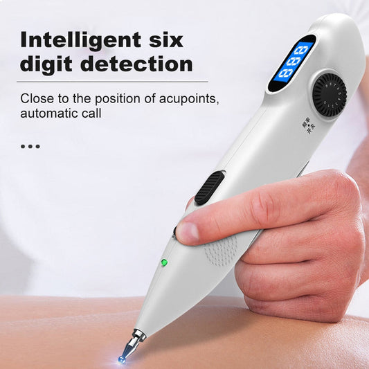 Acupuncture Pen With Digital Display Electro Acupuncture Point Muscle Stimulator Device