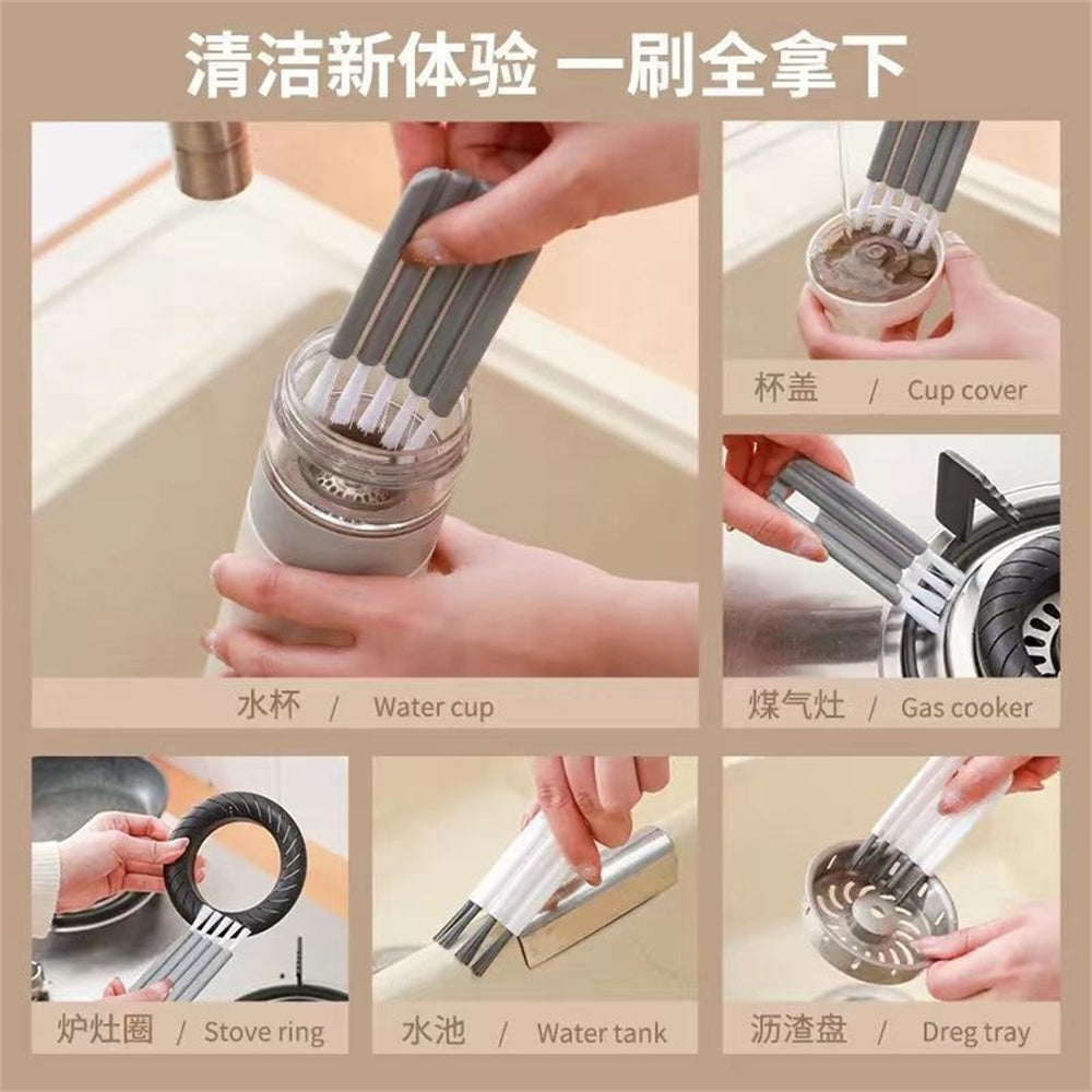 Multifunctional Flexible Gap Brush Cup Cover Groove Nipple Bottle Gap Brush