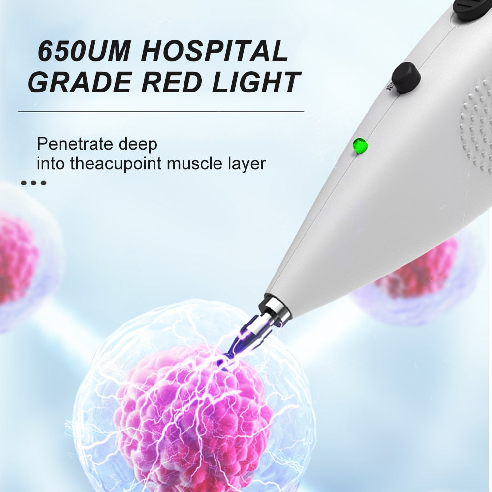 Acupuncture Pen With Digital Display Electro Acupuncture Point Muscle Stimulator Device