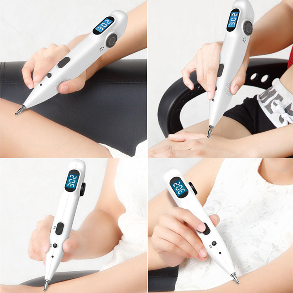 Acupuncture Pen With Digital Display Electro Acupuncture Point Muscle Stimulator Device