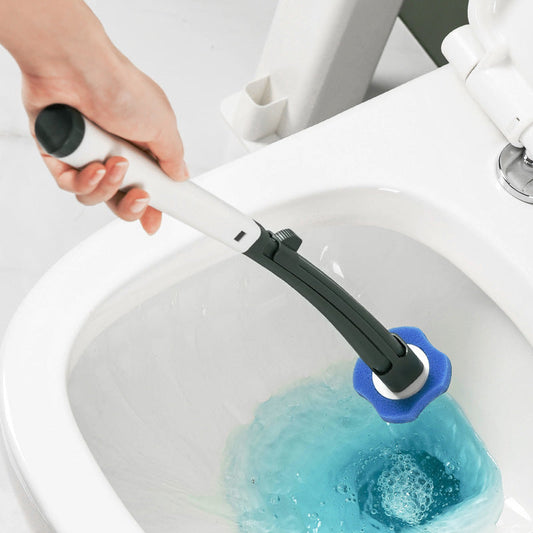 BOOMJOY's Best-Selling Disposable Toilet Cleaner Brush Set with Holder!
