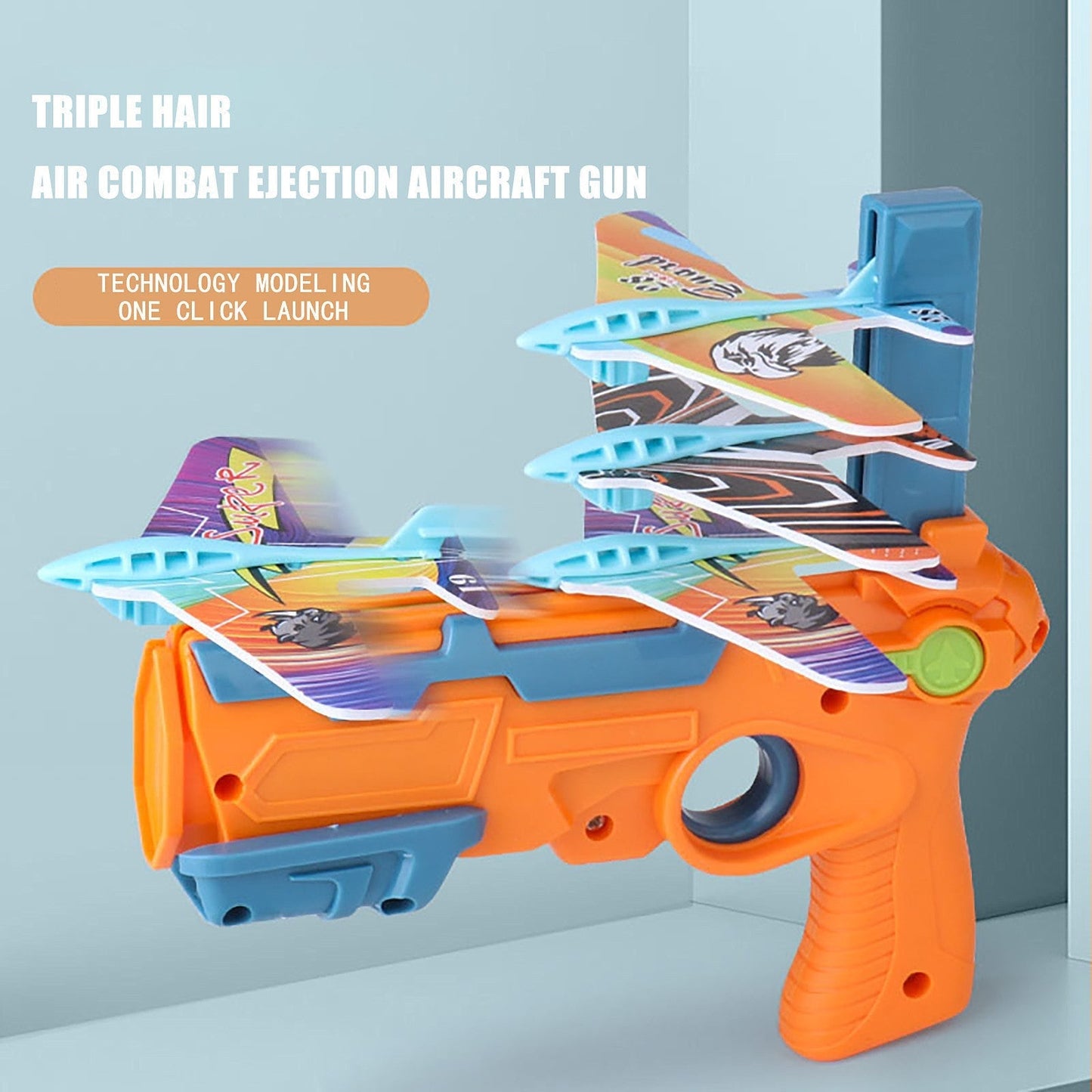 Airplane Launcher Bubble Catapult  Gun Shooting Game