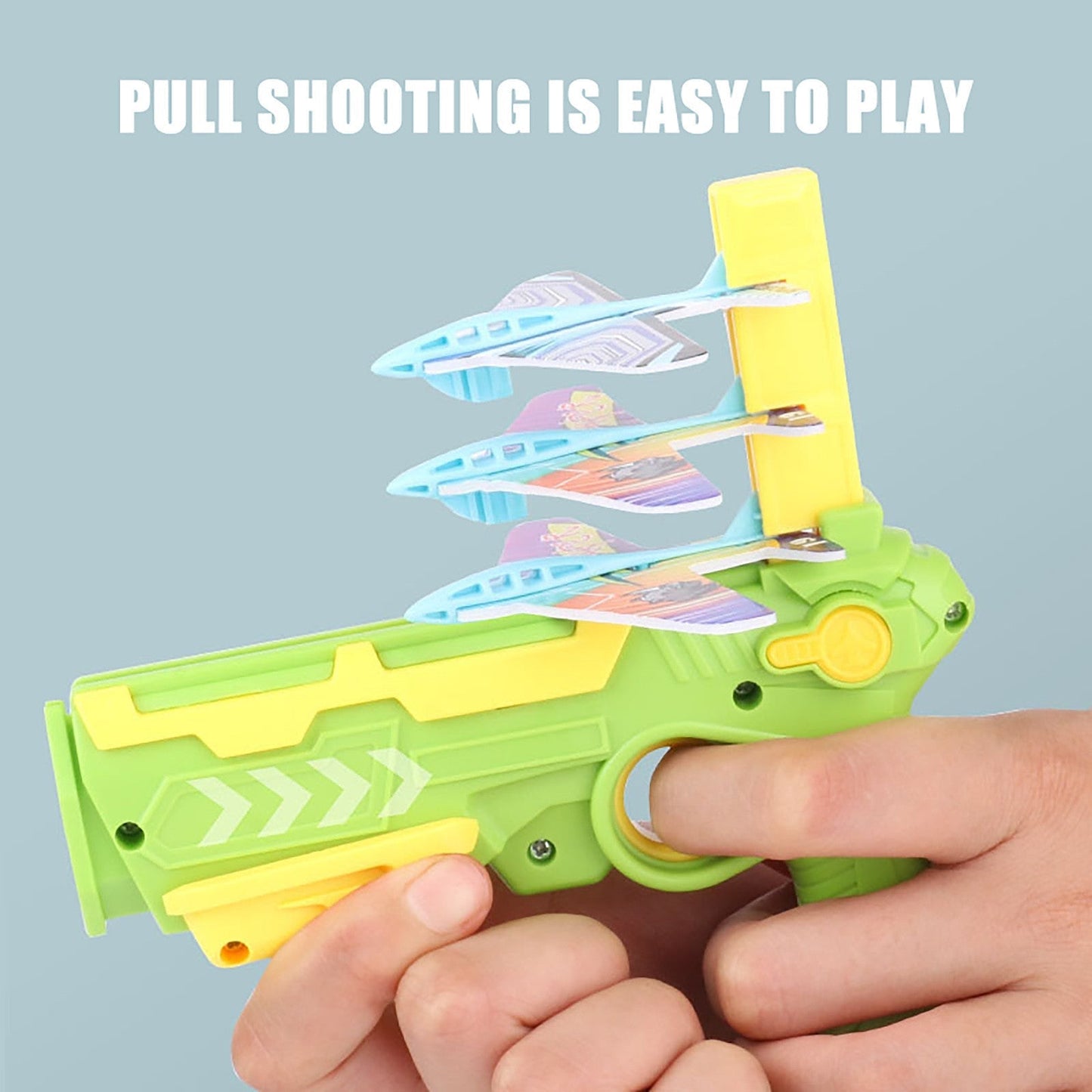 Airplane Launcher Bubble Catapult  Gun Shooting Game